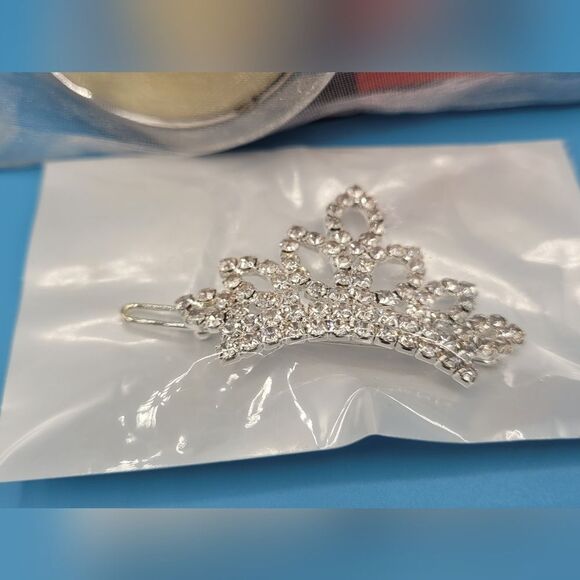 🔥 Cinderella Magic🏰 compact necklace Tiara barrette eyelashes - Picture 6 of 12